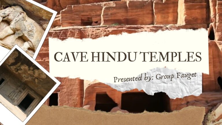 Cave hindu temples